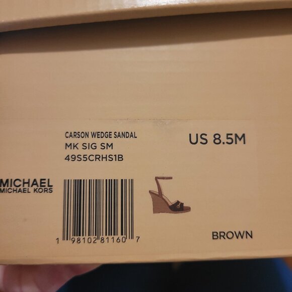 Michael Kors Carson Signature Logo Wedge - Picture 6 of 6